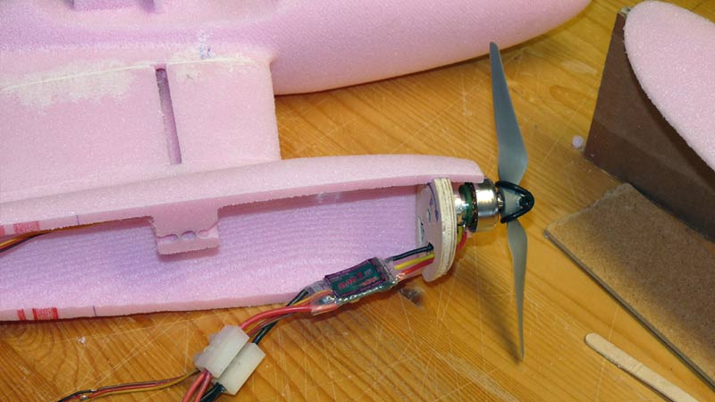P38 wings 85cm Spannweite