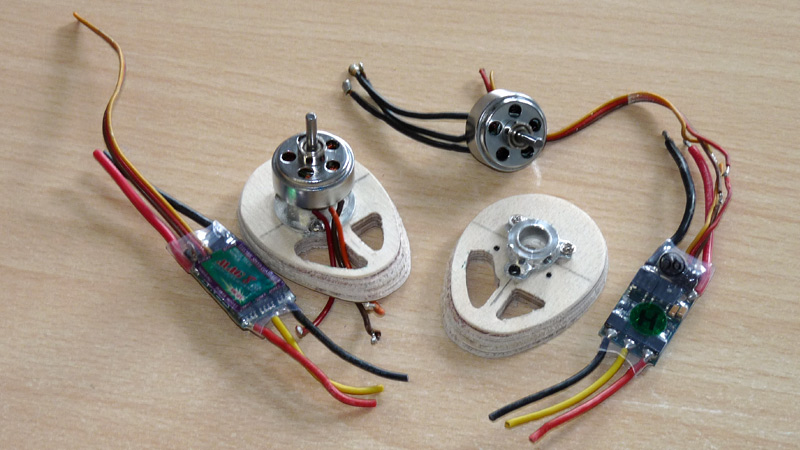 NC-Bild der P38 mit 85cm Spannweite