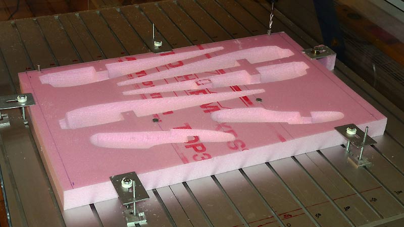 P38 fuselage 85cm Spannweite