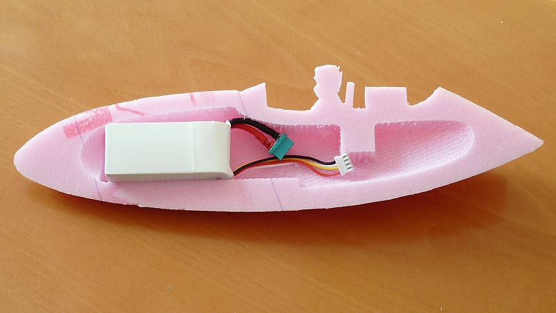 P38 fuselage 85cm Spannweite