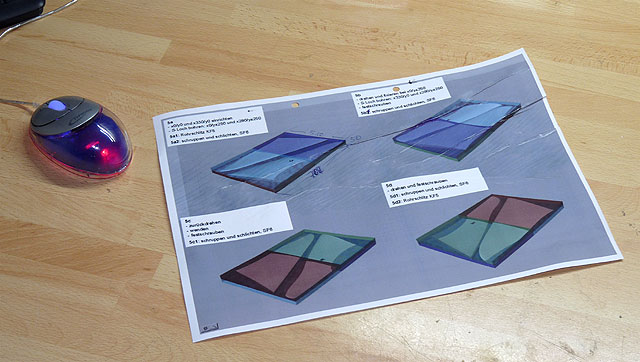 fly2air.com - Horten-9 V3 P2 mit Schubrohren