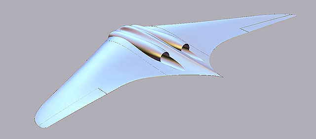 Fly2air.com - Horten IX mit Schubrohren